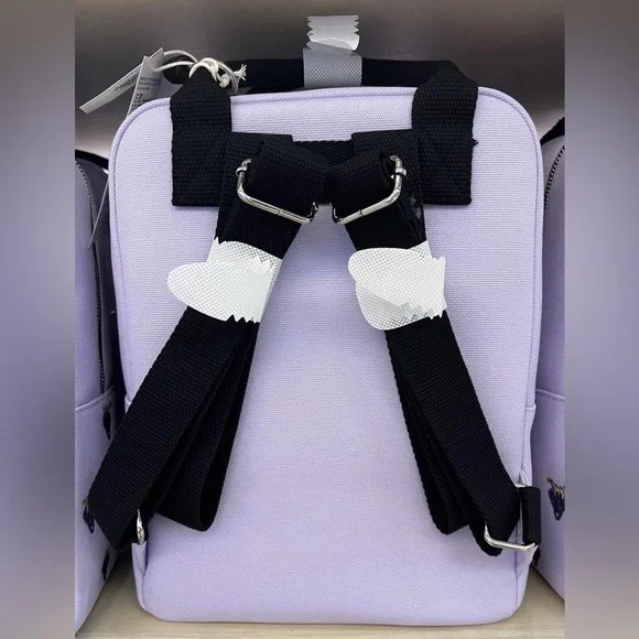 2025 Disney Parks Epcot Figment Purple Canvas Loungefly Backpack NEW - Picture 3 of 4